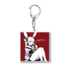 ໒꒱✿Felice-Store︎✿໒꒱のRabbit Girl 【雪兎】 Acrylic Key Chain