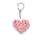 WAVY ONLINE SHOPのLOVE KINGS Acrylic Key Chain