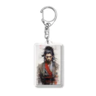 News US Suzuri Storeの侍 サムライアート 其の壱 Acrylic Key Chain