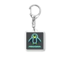 ペンギンとネオンとサイバーのサイバーペンギンシリーズ２ Acrylic Key Chain