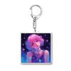 NEON CITYのネオンシティ シリーズ  サマーナイト Summer Night Acrylic Key Chain