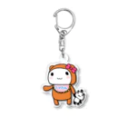 笑顔の種　goodsshop　Annexのクマたんキーホルダー1 Acrylic Key Chain