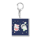 ひよこの非常食のさんはち！宮坂＆無名 Acrylic Key Chain