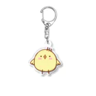 親鳥えぬのゆるいひよこ Acrylic Key Chain