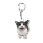 たまごシスターズの短足ミヌエットつゆたん Acrylic Key Chain