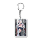 KAZAHANAの雨上がりの少女 Acrylic Key Chain