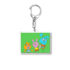 okaochanのおさんぽ Acrylic Key Chain