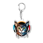 R&N PhotographyのDJ Cat Acrylic Key Chain