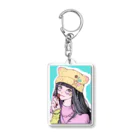 MIORI STOREの猫耳ちゃん Acrylic Key Chain