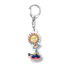 マイティマのHappy smile Acrylic Key Chain