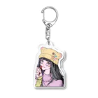 MIORI STOREの猫耳ちゃん Acrylic Key Chain