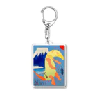 nacosuのアリクイ君わーるでぃ～　Japan Acrylic Key Chain