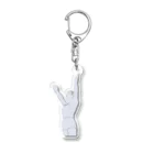 所沢北高校同窓会の飛翔像（アップ） Acrylic Key Chain