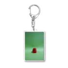 TOYTOYの牛（赤黒） Acrylic Key Chain