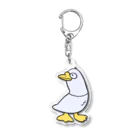 Shiroのガチョウ主張 Acrylic Key Chain