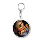 世界美術商店の小椅子の聖母 / Madonna della seggiola Acrylic Key Chain