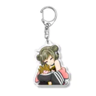 売店「やたぬき」の八狸ちまき 1周年記念グッズ Acrylic Key Chain