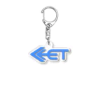 健太/Kent@のケンターテイメントグッズ(青ロゴ) Acrylic Key Chain