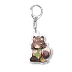 jai-to-anのたぬっぺ  (Tanuppe)  ver.5 狸の神様、たぬき、タヌキ Acrylic Key Chain