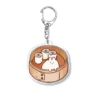 プリティしりのシュウマイけだま Acrylic Key Chain