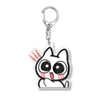 - 月に猫 -のえらい！猫月グッズ Acrylic Key Chain