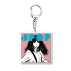 Posagodardy  ポサゴダルディのJPOP GIRL Acrylic Key Chain