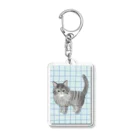 soraのノルウェージャンフォレストキャットのノエル Acrylic Key Chain