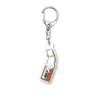 Mi-CRAFTWORKSのミックステープを君に(オレンジ) Acrylic Key Chain