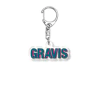 GRAVISのGRAVIS アクリルキーホルダー