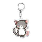 MarchenCatの【虎徹（こてつ）】のほほんネコさん【猫アクリルキーホルダー】 Acrylic Key Chain