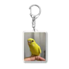 そらゆめインコのルチノーインコ Acrylic Key Chain