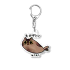 ねこほうチャンネル公式グッズのゆるすぎるアザラシモモっち「モピザラシ」 Acrylic Key Chain