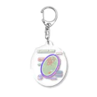 ねこ探知機の愉快な抗菌剤たち Acrylic Key Chain