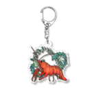 恒福水路のアメリカザリガニアクリルキーホルダー Acrylic Key Chain