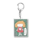 佐藤さんのつけると強くなるキーホルダー Acrylic Key Chain