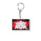 FIVE-BEANSのスカルスピーカー Acrylic Key Chain