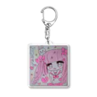 🎀姫野森みみ🎀mimistrawberrymilkのみみガール💞 Acrylic Key Chain