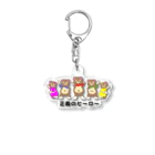 momolove の正義のヒーロー Acrylic Key Chain