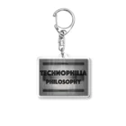 technophilia philosophyのtechnophilia philosophy 04 アクリルキーホルダー