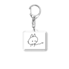 百日のかおねこ Acrylic Key Chain