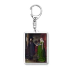 世界美術商店のアルノルフィーニ夫妻像 / The Arnolfini Portrait Acrylic Key Chain