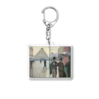 世界美術商店のパリの通り、雨 / Paris Street; Rainy Day Acrylic Key Chain