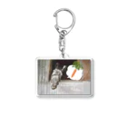 Loveuma. official shopのNagemeshi Please! by Horse Support Center Acrylic Key Chain