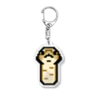 caroのドット絵シシバナちゃん Acrylic Key Chain