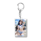 Meika AI goods storeのSailor swimwear アクリルキーホルダー