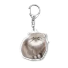 ねこ田ねこ子のもっふんもっふんのマヌルネコ Acrylic Key Chain