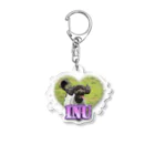 DogFreaksの犬１ Acrylic Key Chain