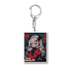 狐の不思議な道具屋のドット・ばんぱいあ Acrylic Key Chain