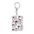 タカのおにぎりlove Acrylic Key Chain