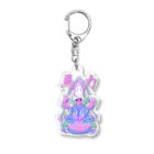 #eee_shopの馬力ver.2 Acrylic Key Chain